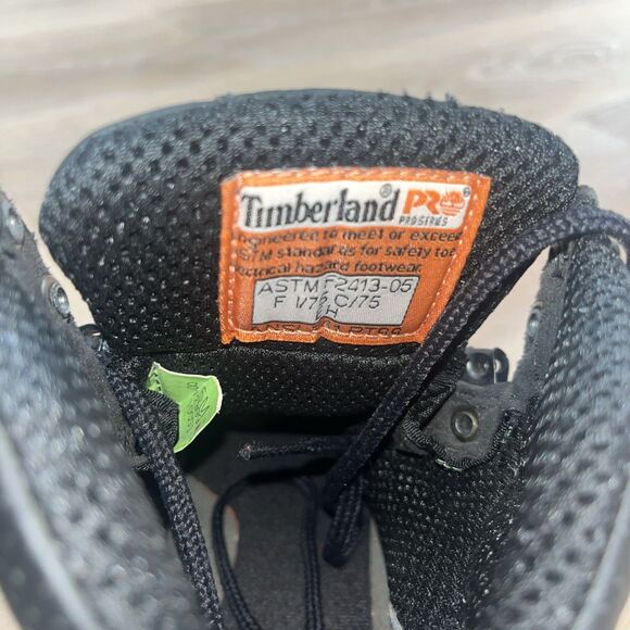 Timberland PRO Men\'s Titan Black Alloy Safety-Toe Boot Size 8.5 M main image 4